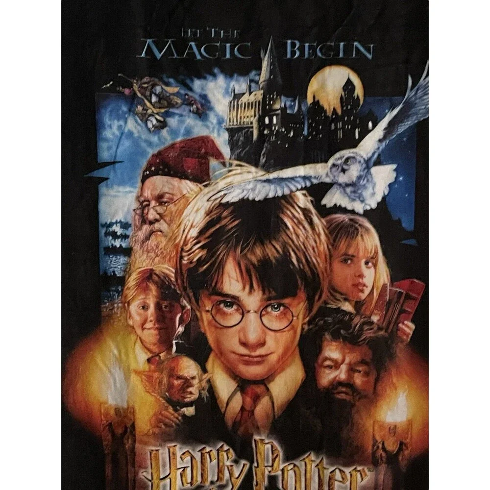 Harry Potter Movie Poster Silky Touch Super Soft Throw Blanket 55” X 30”